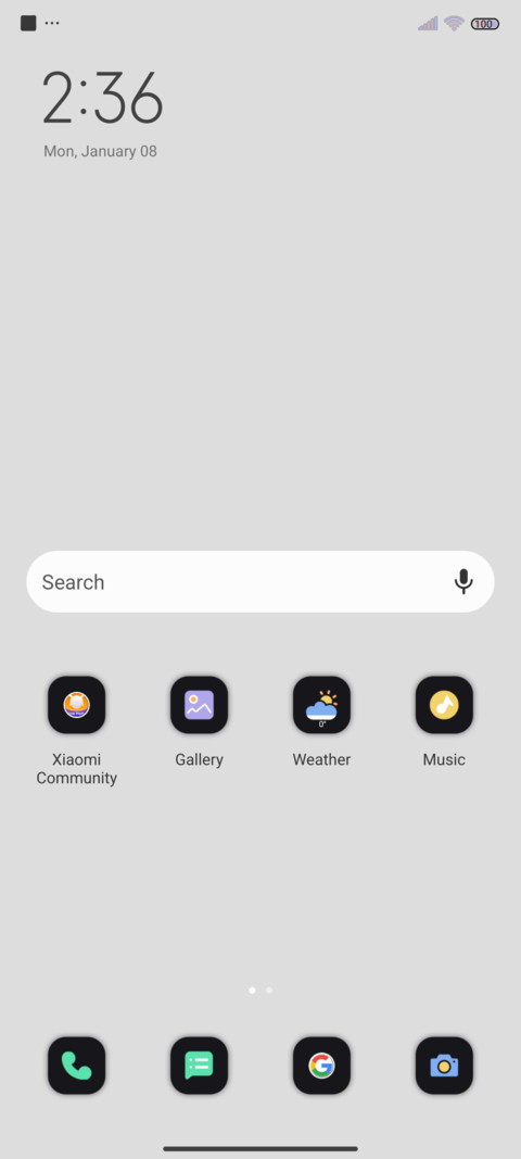 Dazzle module screenshot