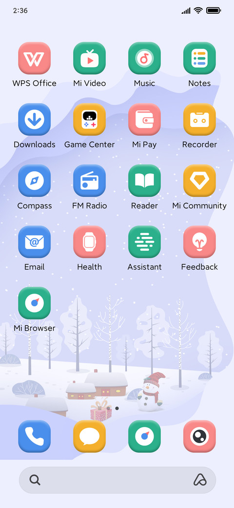 Snowfall Night screenshot