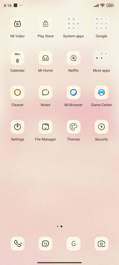 Pink house screenshot