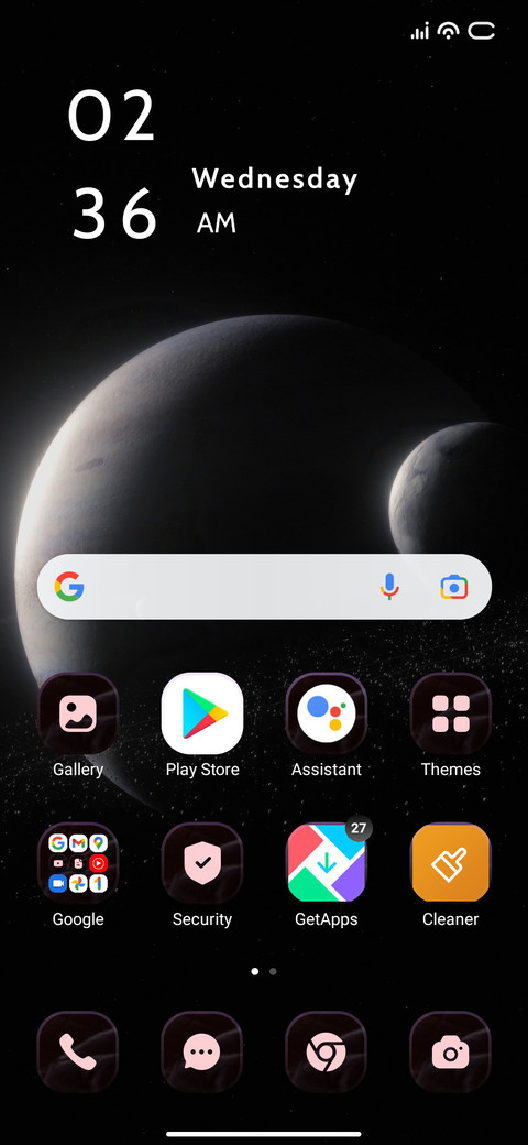 Universe screenshot