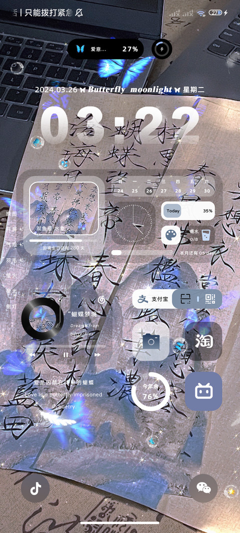 蝴蝶来信 华光流年 screenshot