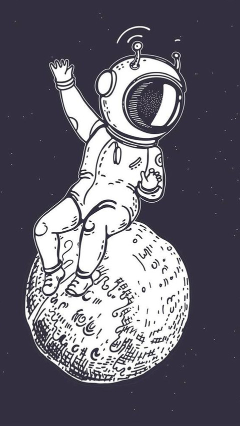 Q version of the Astronaut screenshot