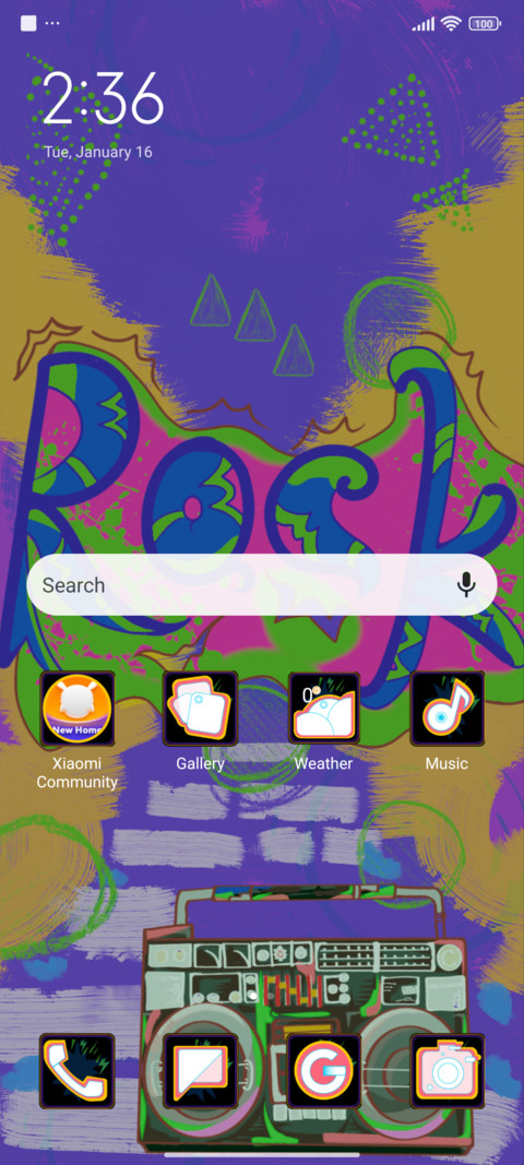 Rock Girl screenshot