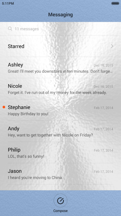  IN FROSTED GLASS screenshot
