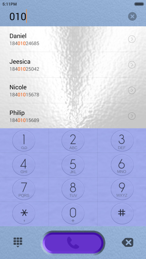  IN FROSTED GLASS screenshot