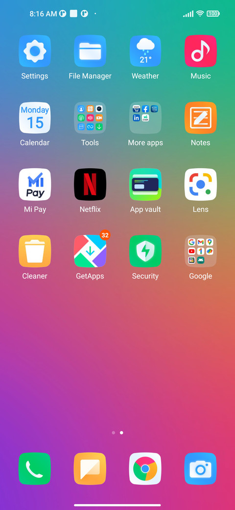 Glassubh M14 screenshot
