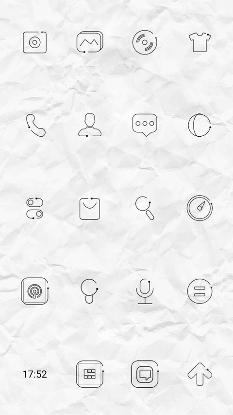 Simple line screenshot