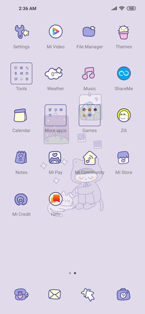 Purple screenshot