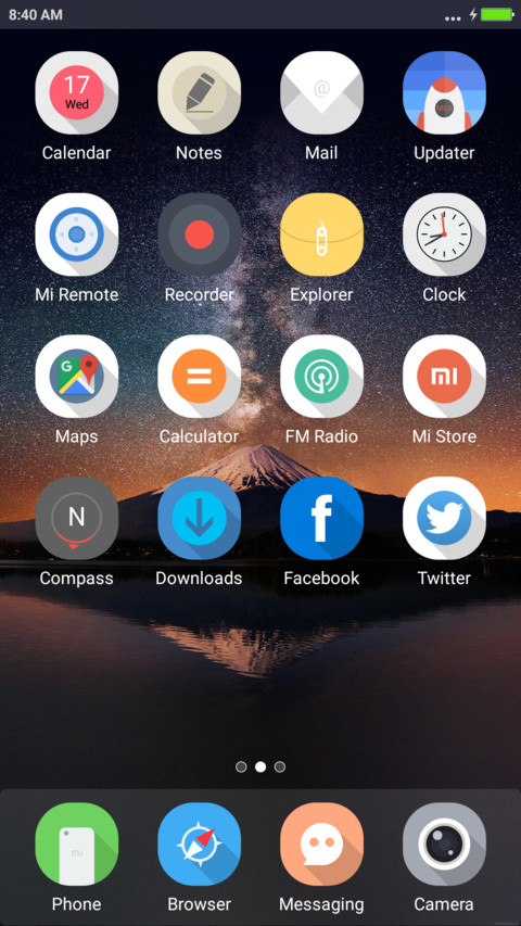 iDroid X screenshot