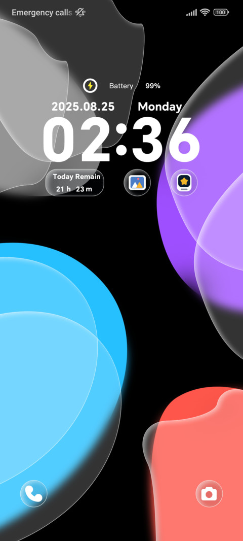 Iridescent Glass screenshot