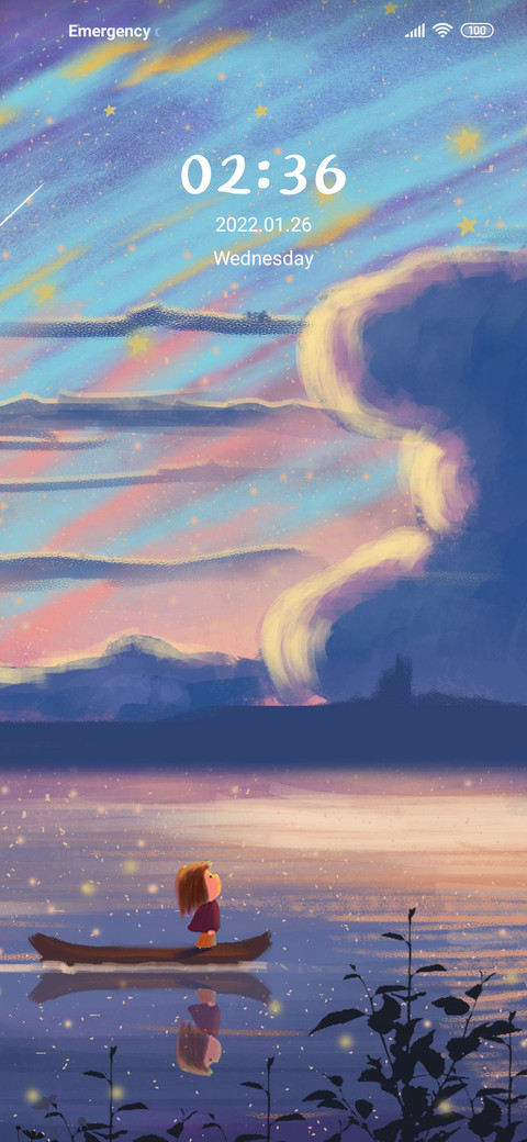 starry sky screenshot