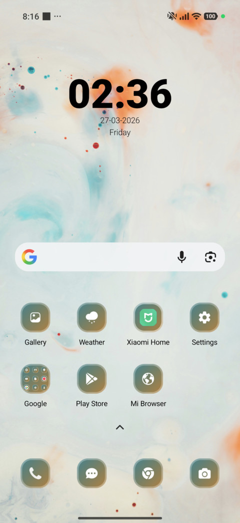 Color screenshot