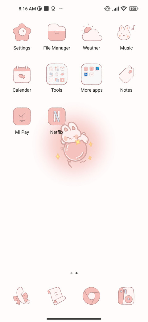 cute bunny screenshot