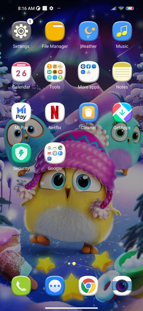 Angry Birds Winter screenshot