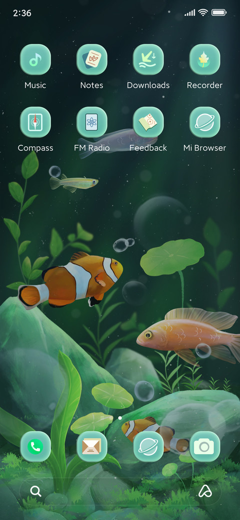 Lucky aquarium screenshot