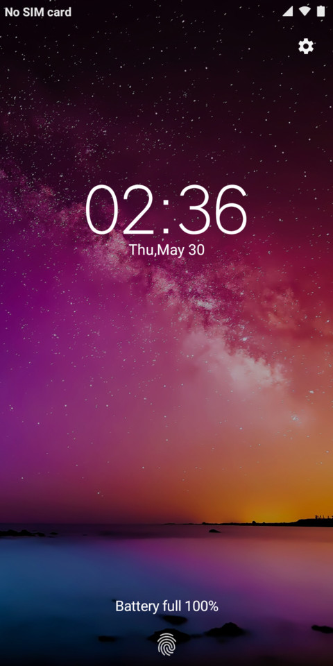 Android Q Notch_DWM19 screenshot