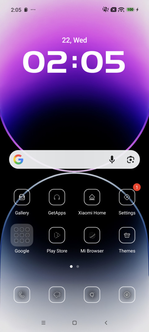 Purple OS screenshot