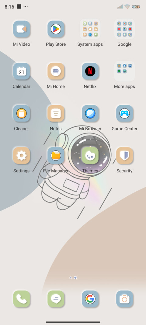 Morandi Simplicity screenshot