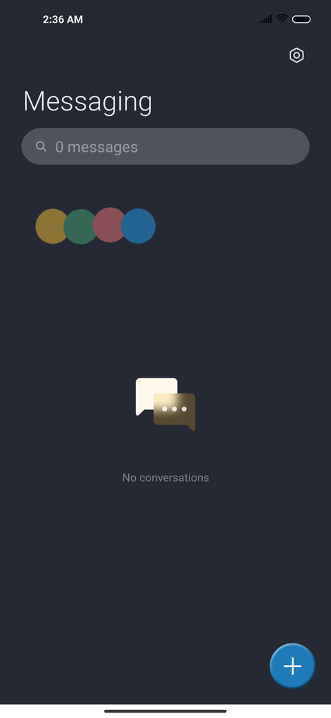 Modern stylish screenshot