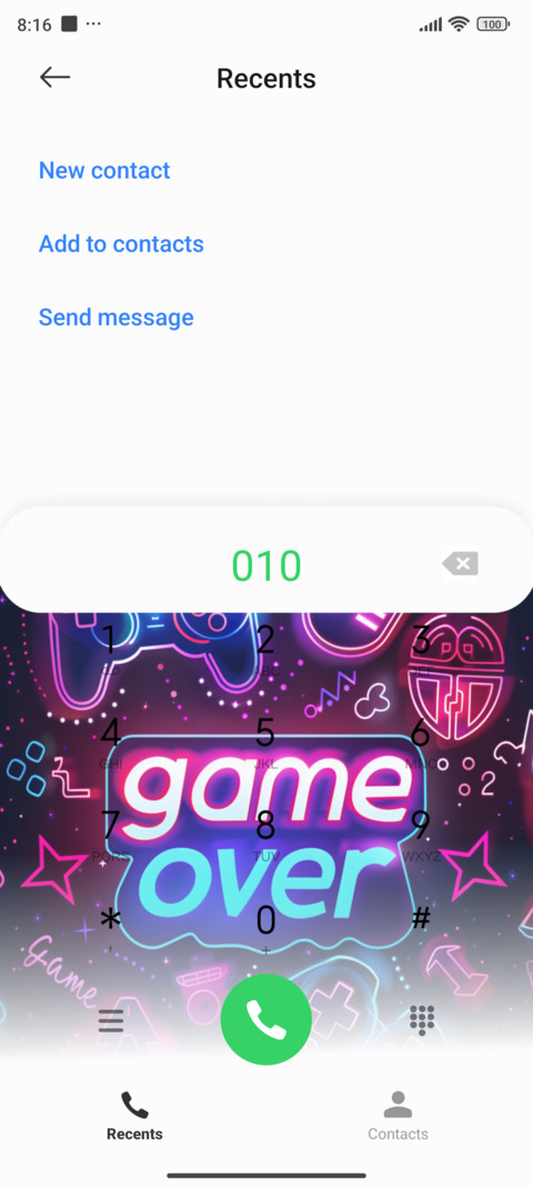 game over screenshot
