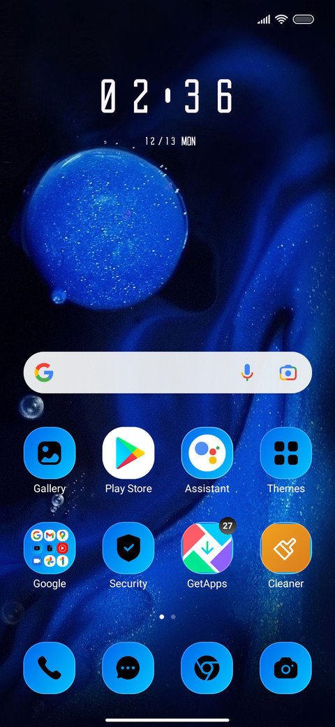 Liquid Blue screenshot