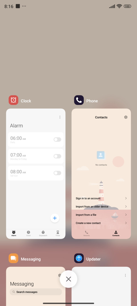 Lighthouse screenshot