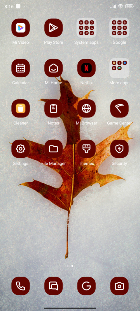 Leaf in Ice screenshot