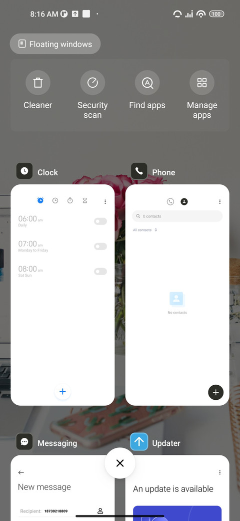 workdesk screenshot