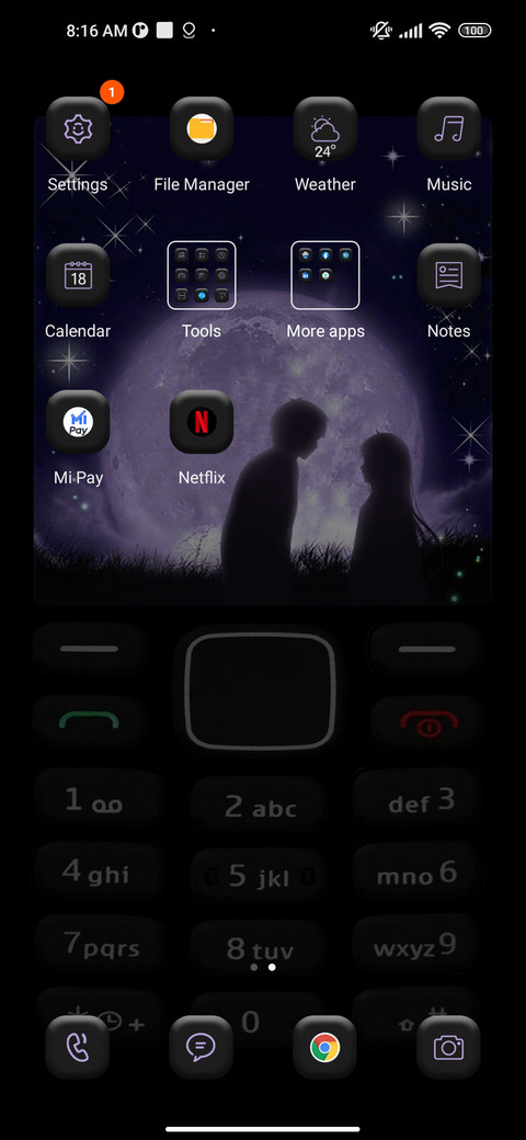 Under the nightsky screenshot