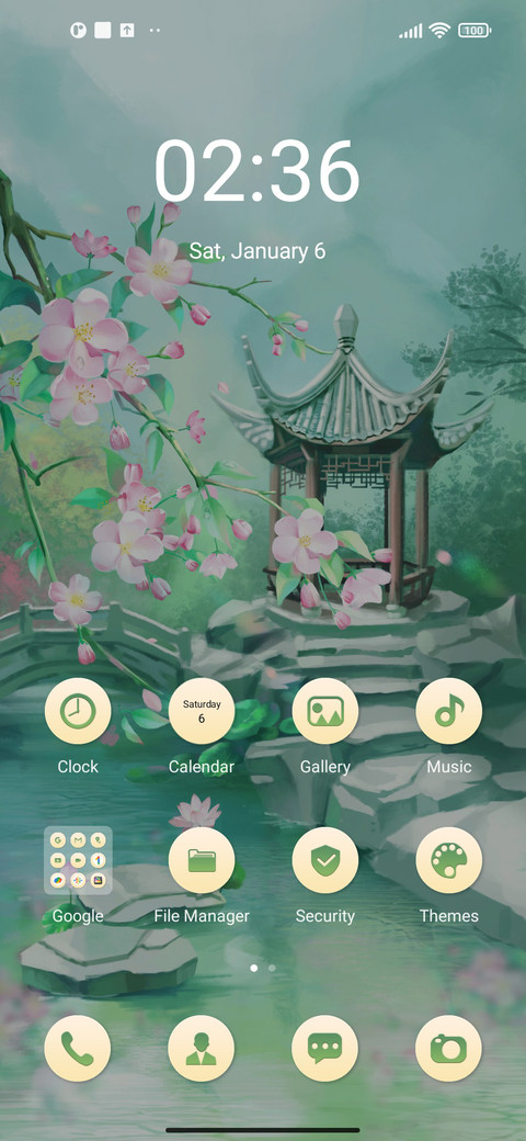 Misty rain screenshot