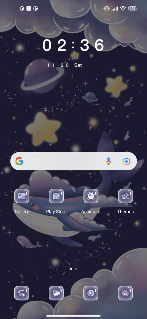 Dream whale screenshot