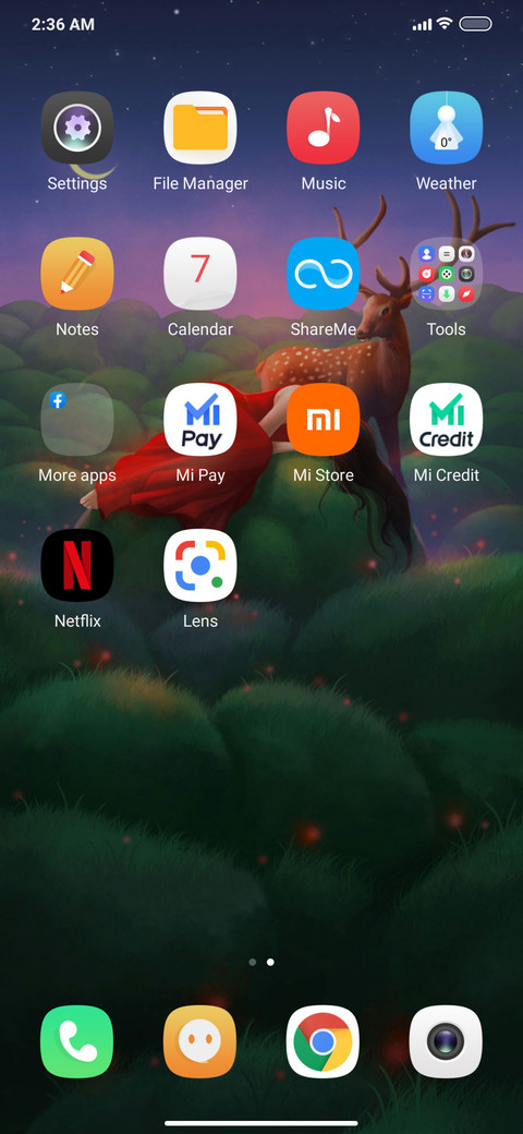 Sleeping screenshot