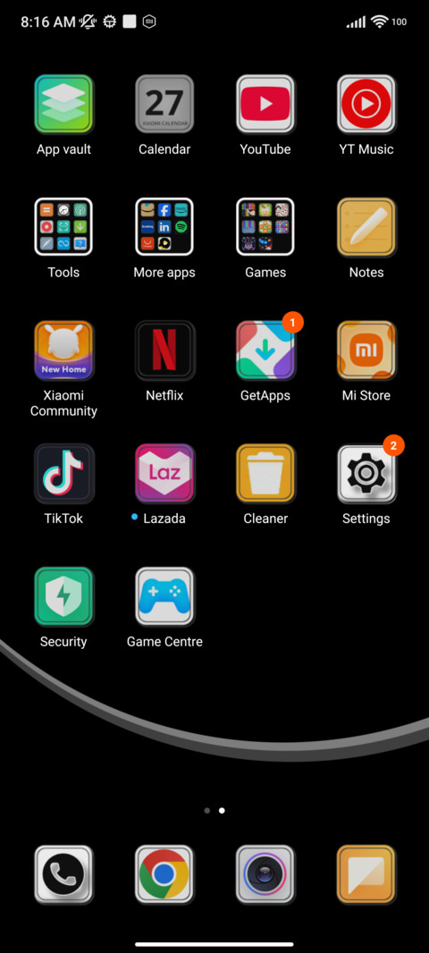 Dark screenshot