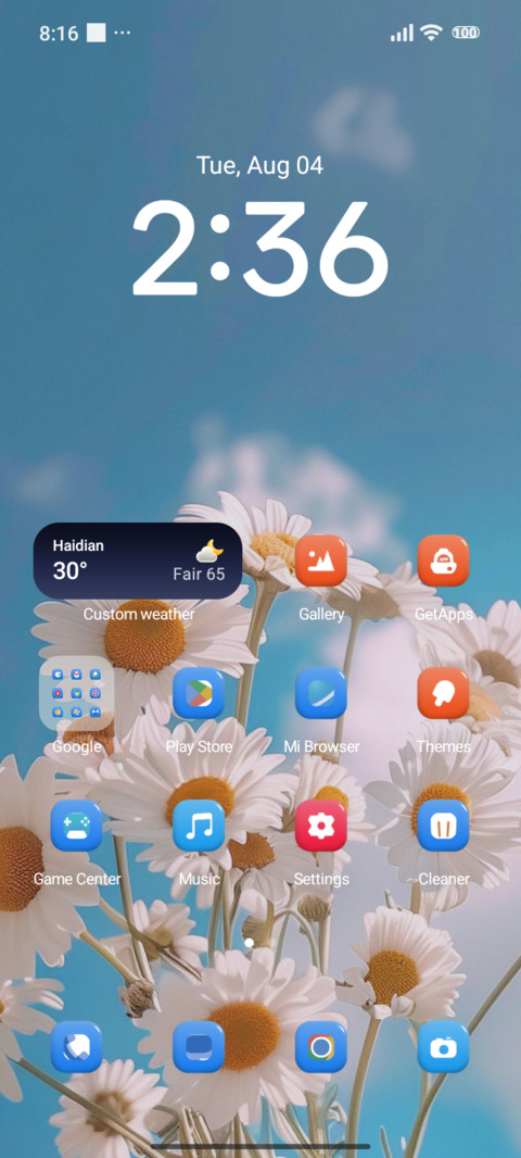 Flower screenshot