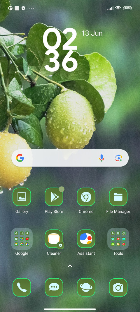 rain lemon screenshot
