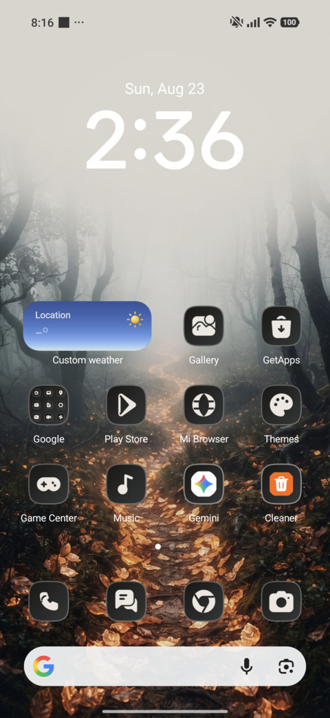 Misty Woodland screenshot