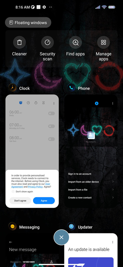 Black grain screenshot