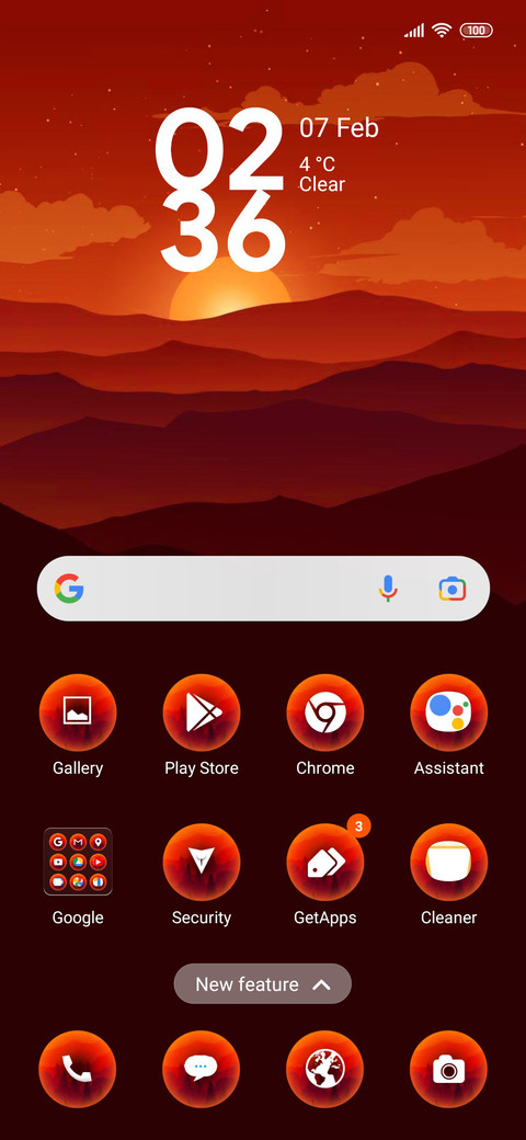 Sunset Qz screenshot