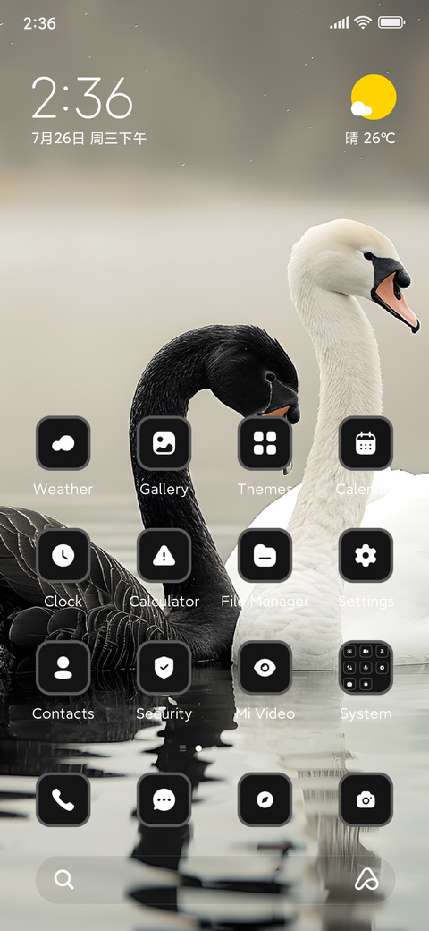 Swan screenshot