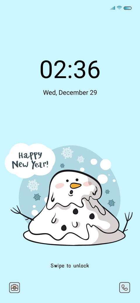 Cute Snowman screenshot