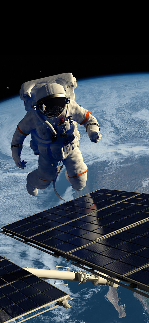 Universe and Astronaut-PAIXIN screenshot