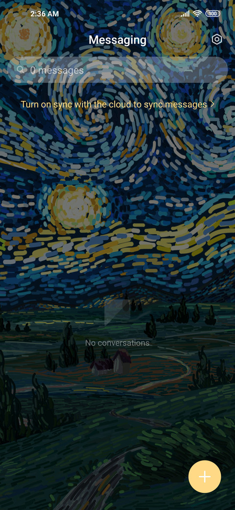 Field under Stars screenshot