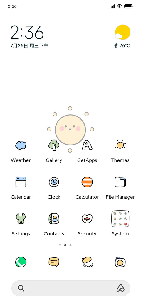mood weather screenshot