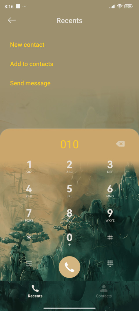 Gilded color screenshot