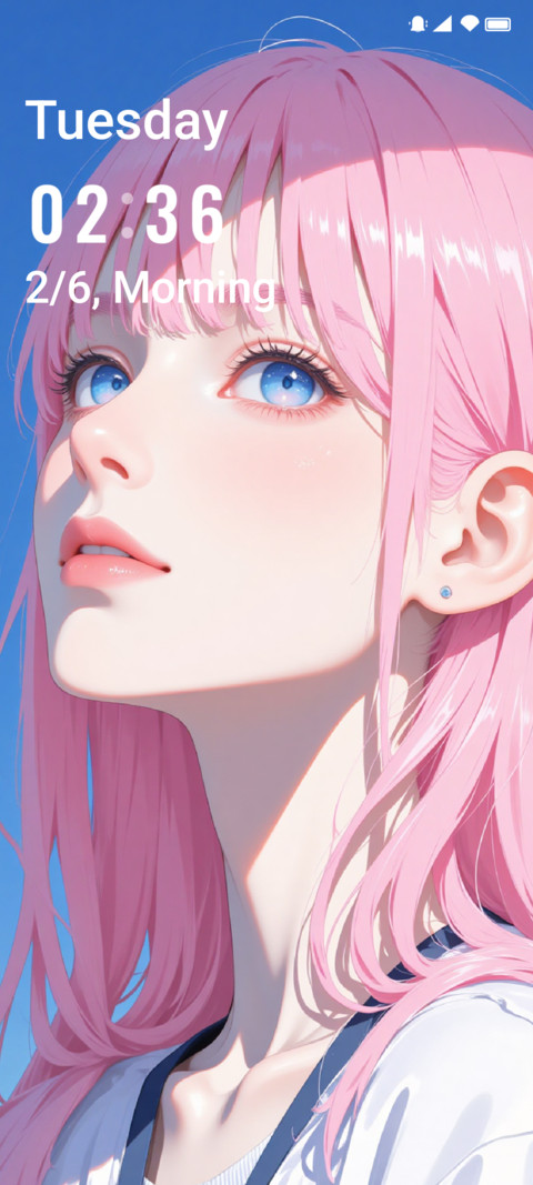 Pink Hair Girl screenshot