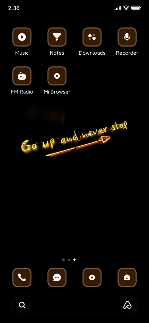 Motivation Neon screenshot