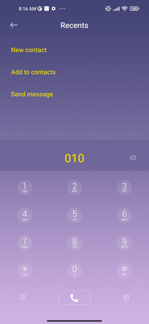 Simple light screenshot