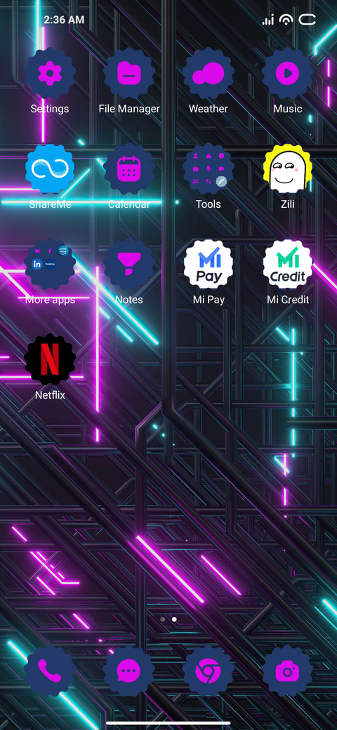 Neon Style screenshot