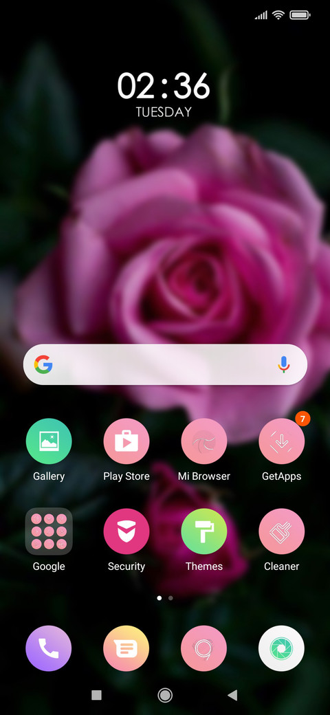 MiOs screenshot