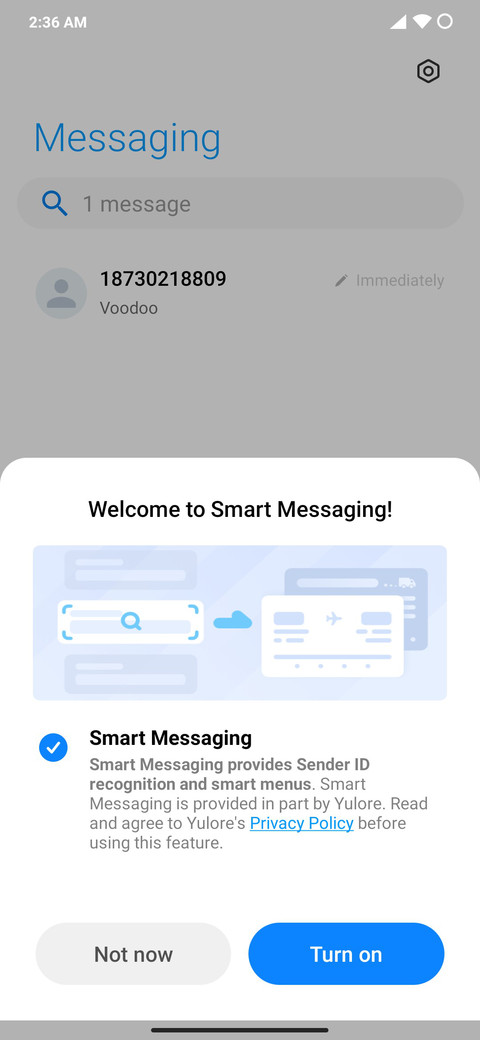 Pure Android screenshot